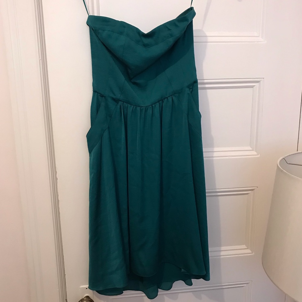 Rebecca Taylor Silk High-Lo Dress - Picture 3 of 5